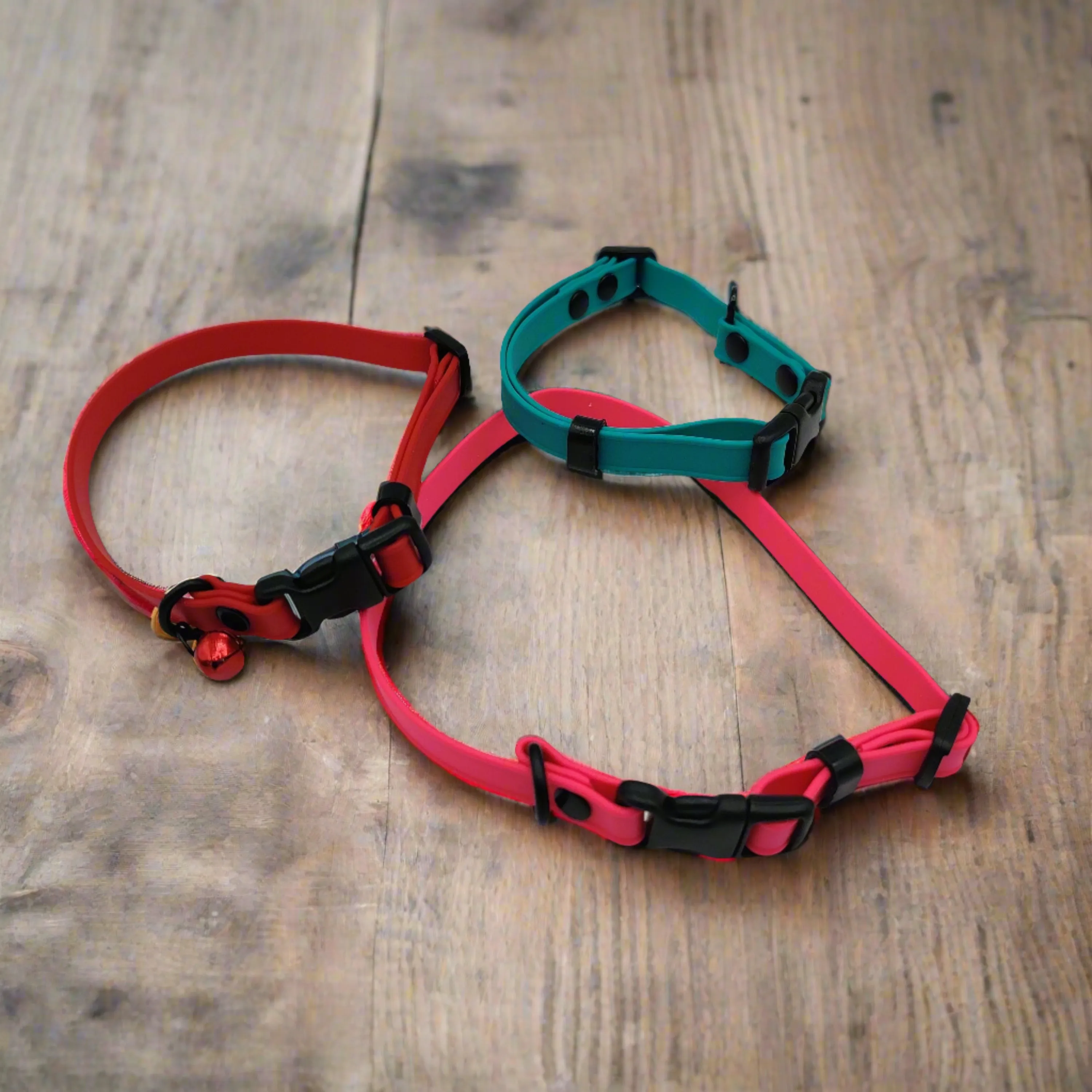 Adjustable BioThane Collars - Small 3/8 inch