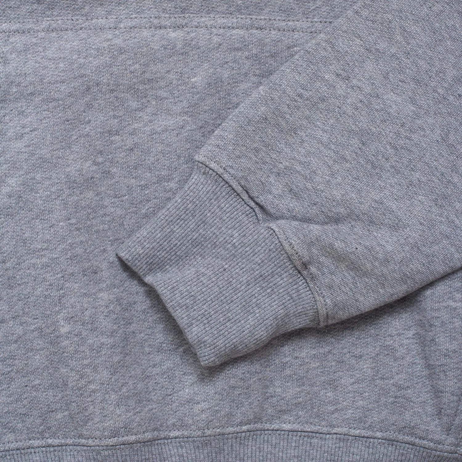 Pullover Hoodie BOXY FIT FUZ MISTY GREY